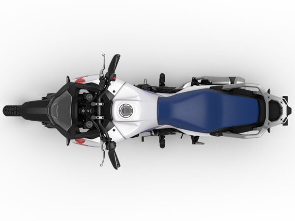 Honda XL750 Transalp 2025 Ross White Tricolor top view