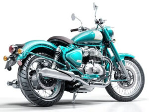 Royal Enfield Classic 650 2025 Teal Green back