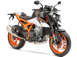 KTM 990 Duke R 2025 white front