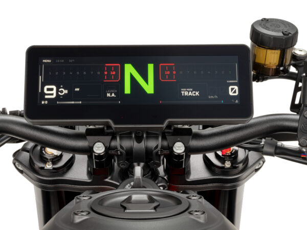 KTM 990 Duke R 2025 white dashboard