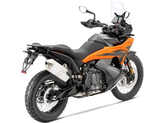 KTM 790 Adventure 2025 orange back