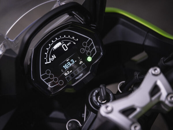 Triumph Tiger Sport 660 2025 Roulette Green dashboard