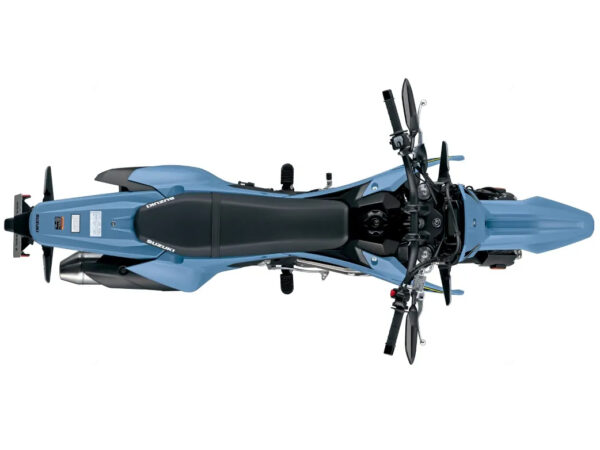 Suzuki DR-Z4SM 2025 Sky Gray top view