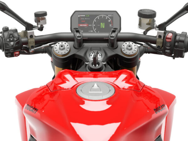 Ducati Streetfighter V2 S 2025 Red cockpit