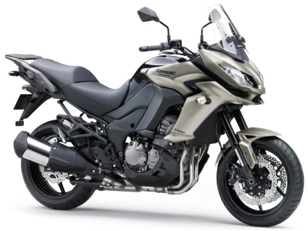 Kawasaki Versys 1000 2016 Metallic Raw Titanium Metallic Spark Black front