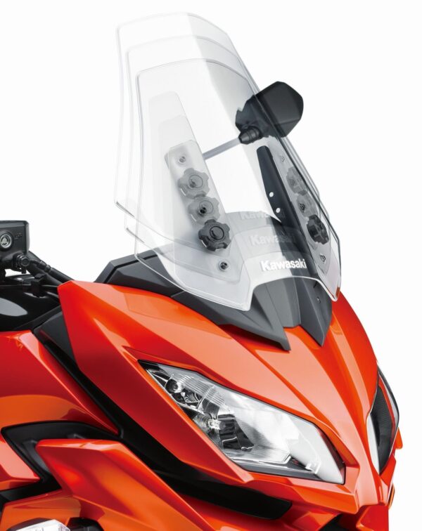 Kawasaki Versys 1000 2015 windshield adjustment