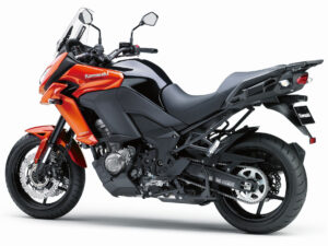 Kawasaki Versys 1000 2015 Candy Burnt Orange Metallic Spark Black back