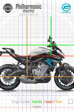 CFMoto 675NK 2025 Glacier White sev3