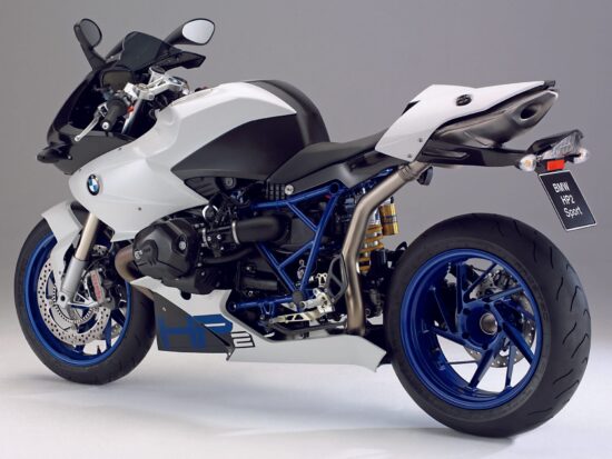 BMW HP2 Sport 2007 white back
