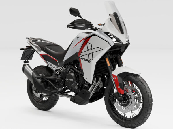 Moto Morini X-Cape 700 2025 Carrara White front