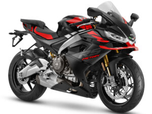 Aprilia RS 660 Factory 2025 Dark Banshee front