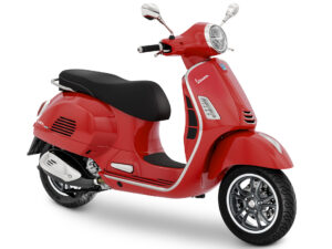 Vespa GTS 310 Super 2025 Rosso Coraggioso front