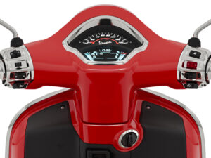 Vespa GTS 310 Super 2025 Rosso Coraggioso dashboard