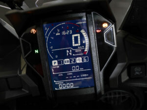 Honda Africa Twin 2018 dashboard from AE