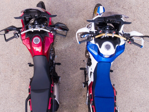 Honda Africa Twin Adventure Sports 2018 Tricolore top view with standard version