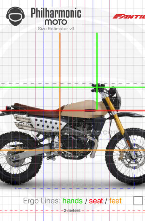 Fantic Caballero 500 Rally 2025 beige sev3