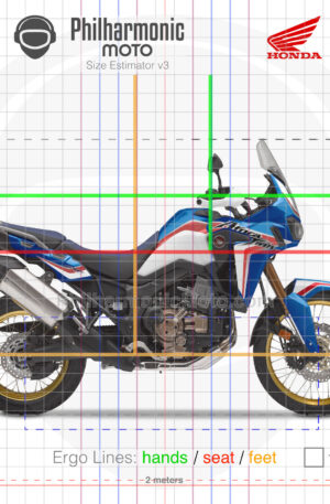 Honda Africa Twin 2019 Tricolor sev3