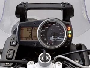 BMW G 650 GS 2011 Aura White dashboard