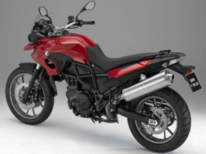 BMW F 700 GS 2013 Red Apple Metallic back