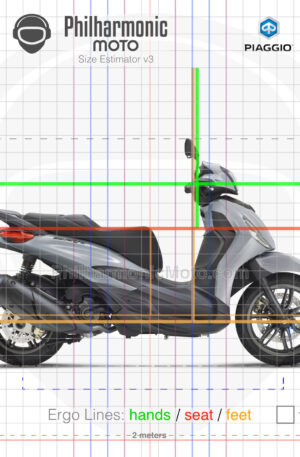 Piaggio Beverly S 310 2025 Grigio Mercurio sev3