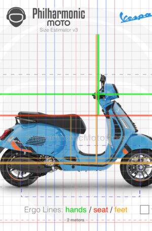 Vespa GTS 310 SuperSport 2025 Blu Eclettico sev3