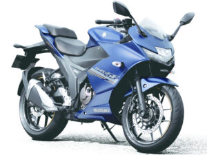 Suzuki Gixxer SF 250 2024 Metallic Mat Stellar Blue front