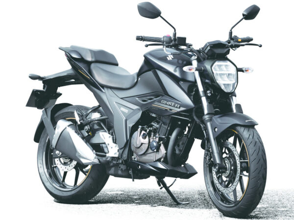 Suzuki Gixxer 250 2024 Metallic Mat Black No. 2 front