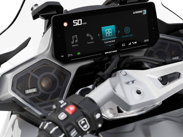 BMW R 1300 RT 2025 Basic Alpine White 3 dashboard