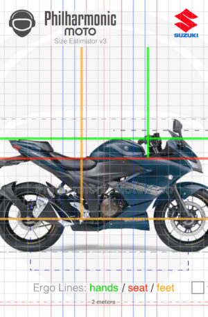 Suzuki Gixxer SF 250 2024 Metallic Mat Stellar Blue sev3