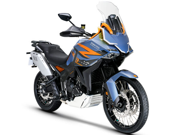 Zontes 703 F Adventure 2024 blue orange front