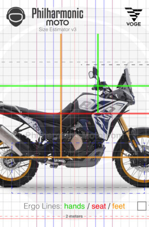 Voge DS800 Rally 2025 white sev3