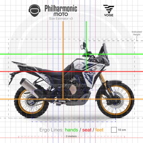 Voge DS800 Rally 2025 white sev3