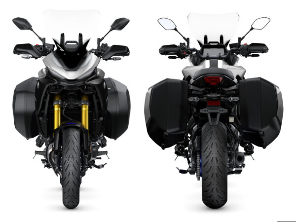 Yamaha Tracer 7 GT 2025 Icon Performance front and rear