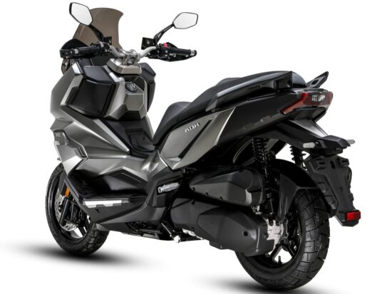 SYM ADX 300 2025 grey back