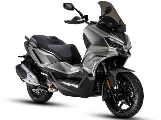 SYM ADX 300 2025 grey front