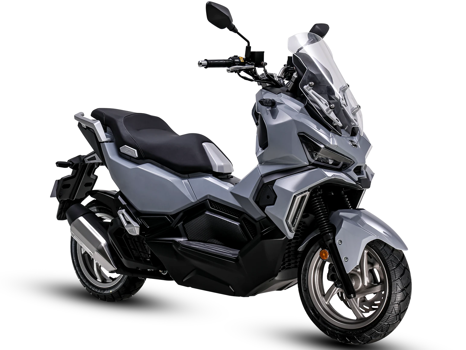SYM ADX 125 2023 grey front