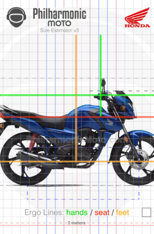 Honda CB125F 2026 Matt Marvel Blue Metallic sev3
