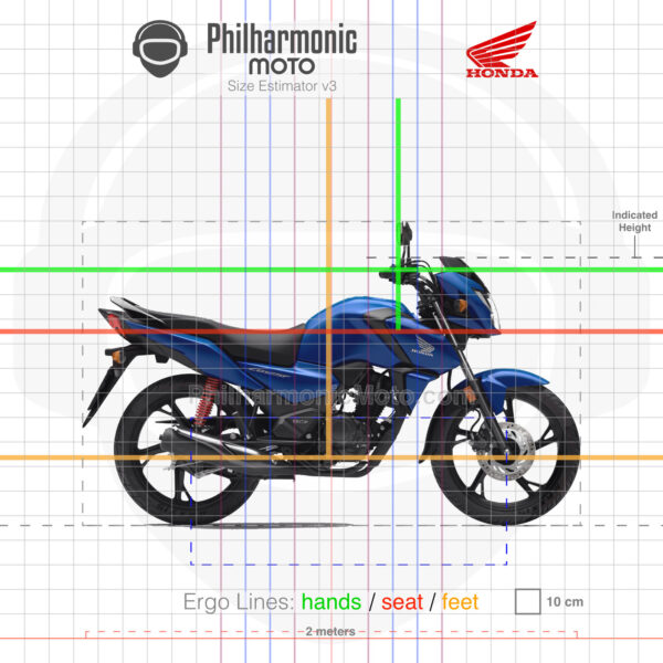 Honda CB125F 2026 Matt Marvel Blue Metallic sev3