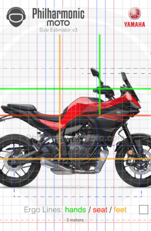 Yamaha Tracer 7 2025 Redline sev3