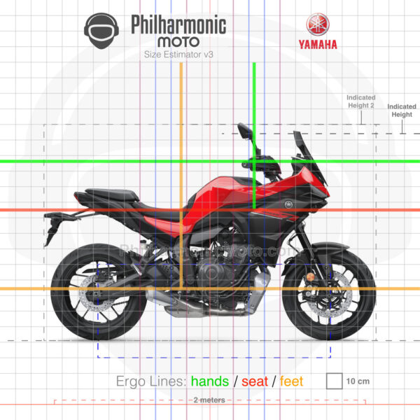 Yamaha Tracer 7 2025 Redline sev3
