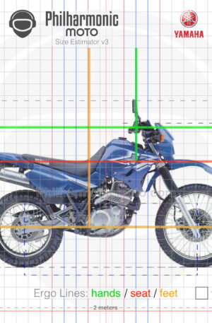 Yamaha XT600E 1999 Deep Purplish Blue Solid sev3
