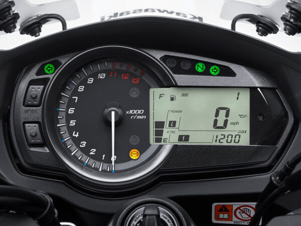 Kawasaki Ninja 1000 2016 dashboard