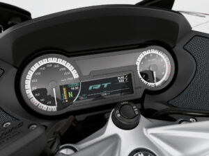 BMW R 1250 RT 2019 Alpine White dashboard