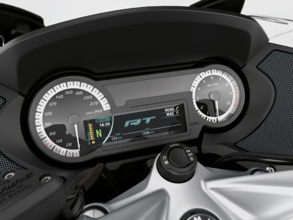 BMW R 1250 RT 2019 Alpine White dashboard