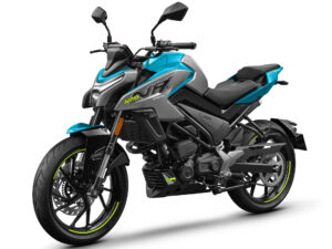 CFMoto 125NK 2025 Zephyr Blue front