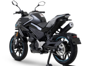 CFMoto 125NK 2025 Zephyr Blue back