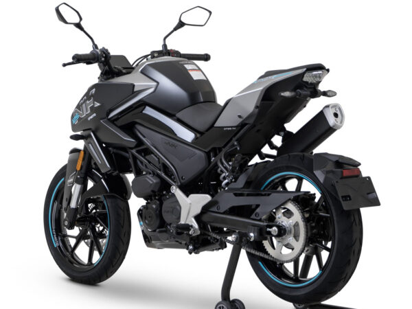 CFMoto 125NK 2025 Zephyr Blue back