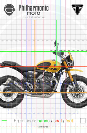 Triumph Scrambler 400 XC 2025 Racing Yellow sev4