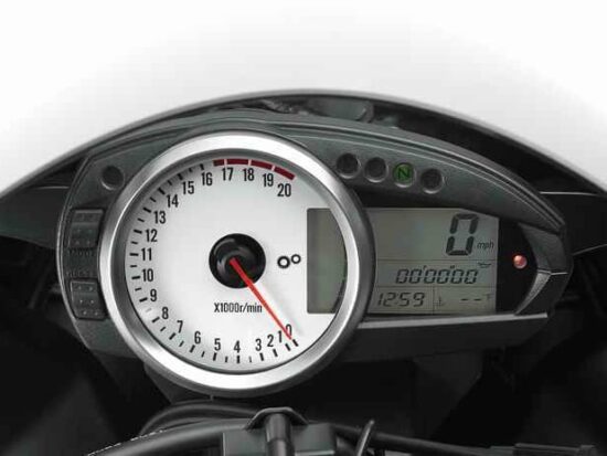 Kawasaki ZX-6R 2007 dashboard