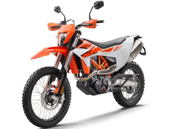 KTM 690 Enduro R 2026 orange front
